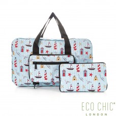 英國ECO CHIC時尚旅行袋-海洋